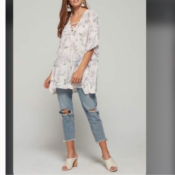 Show Me Your MuMu Peta Lace Up Tunic - Picture 4 of 8